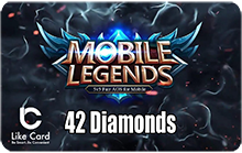 Mobile legends Gift Card Diamonds 42 - Instant Delivery in Oman
