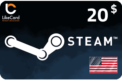 Steam Gift Card USA Store USD 20 - Instant Delivery in Oman