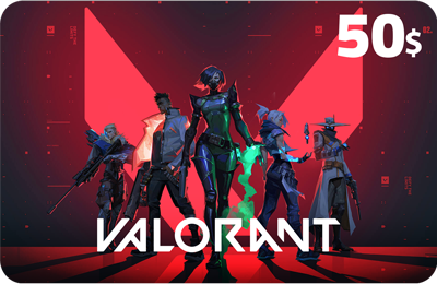 Valorant (PC & Console) Gift Card USD 50 - Instant Delivery in Oman