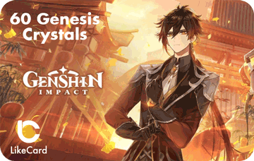 Genshin Impact Mobile Gift Card Crystals (60) - Instant Delivery in Oman