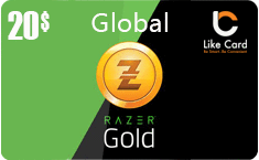 Razer Gift Card Global Store USD 20 - Instant Delivery in Oman
