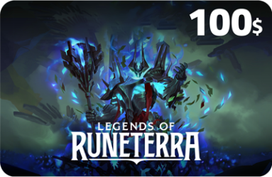 Legends of Runeterra (PC & mobile) Gift Card USD 100 - Instant Delivery in Oman
