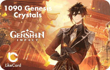 Genshin Impact Mobile Gift Card Crystals (980 + 110) - Instant Delivery in Oman