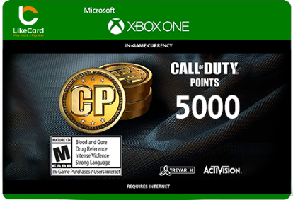 Call of Duty 5000 Points - XBOX - Instant Delivery in Oman
