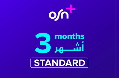 OSN+ Standard Plan Subscription Oman Store 3 Months - Instant Delivery in Oman