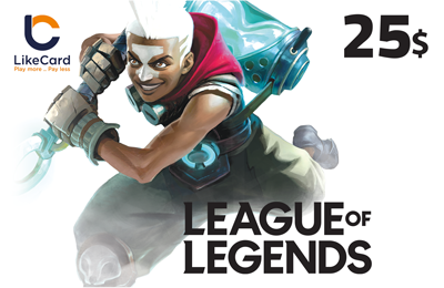 League Of Legend (PC) Gift Card USD 25  - Instant Delivery in Oman
