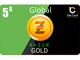 Razer Gift Card Global Store USD 5 - Instant Delivery in Oman