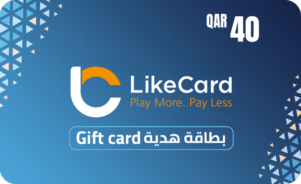 LikeCard Gift Card Qatar Store QAR 40  - Instant Delivery in Oman