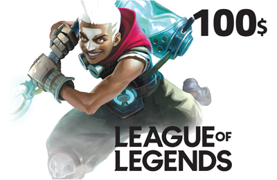 League Of Legend (PC) Gift Card USD 100  - Instant Delivery in Oman