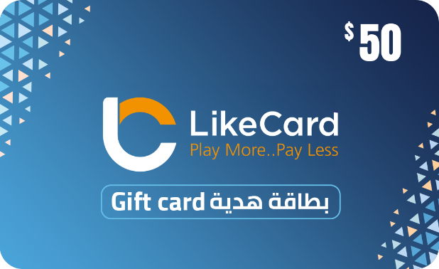LikeCard Gift Card Global Store USD 50  - Instant Delivery in Oman