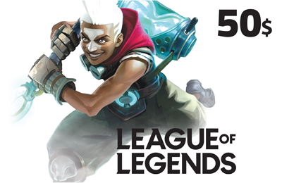 League Of Legend (PC) Gift Card USD 50 - Instant Delivery in Oman