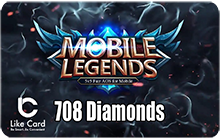 Mobile legends Gift Card Diamonds 708 - Instant Delivery in Oman