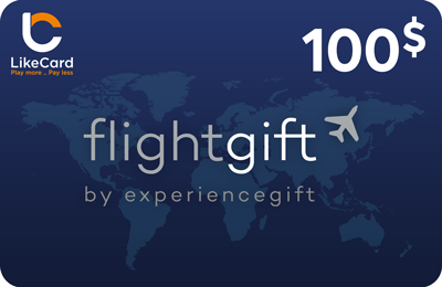 Flightgift USD 100 - Instant Delivery in Oman