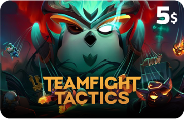 Teamfight Tactics (PC & Mobile) Gift Card USD 5 - Instant Delivery in Oman