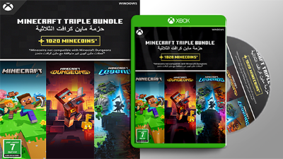  Minecraft Triple Bundle (Xbox) SA - Instant Delivery in Oman