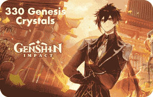 Genshin Impact Mobile Gift Card Crystals (300 + 30) - Instant Delivery in Oman