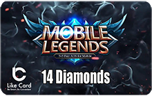 Mobile legends Gift Card Diamonds 14 - Instant Delivery in Oman