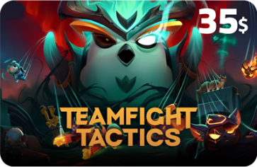 Teamfight Tactics (PC & Mobile) Gift Card USD 35 - Instant Delivery in Oman