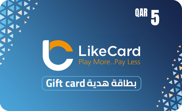 LikeCard Gift Card Qatar Store QAR 5  - Instant Delivery in Oman