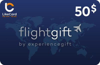 Flightgift USD 50 - Instant Delivery in Oman