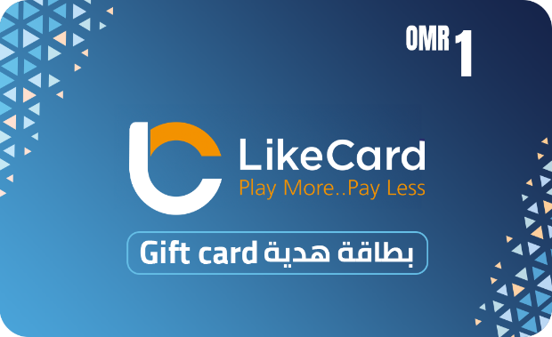 LikeCard Gift Card Oman Store OMR 1 - Instant Delivery in Oman