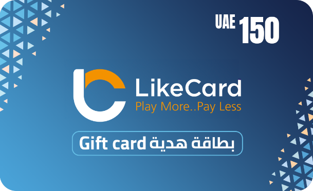 LikeCard Gift Card UAE Store AED 150 - Instant Delivery in Oman