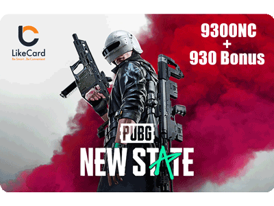 PUBG New State 9300NC + 930 Bonus - Instant Delivery in Oman