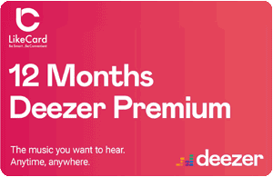 Deezer Premium Subscription Global Store 12 Months - Instant Delivery in Oman