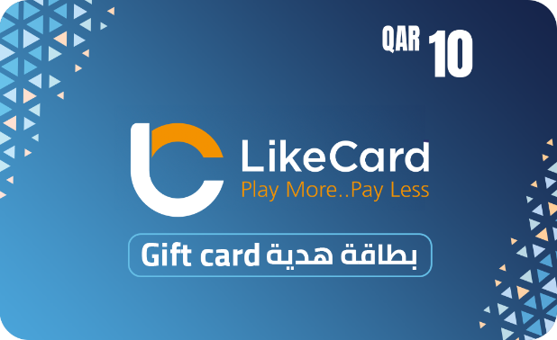 LikeCard Gift Card Qatar Store QAR 10  - Instant Delivery in Oman