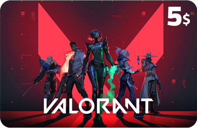 Valorant (PC & Console) Gift Card USD 5 - Instant Delivery in Oman