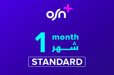 OSN+ Standard Plan Subscription Oman Store 1 Month - Instant Delivery in Oman