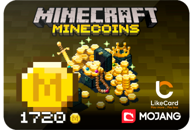 Minecraft Gift Card Minecoins 1720 - Instant Delivery in Oman