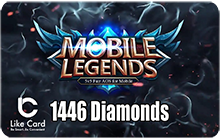 Mobile legends Gift Card Diamonds 1446 - Instant Delivery in Oman