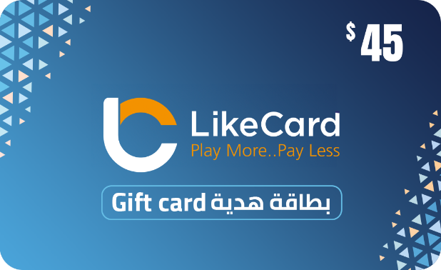 LikeCard Gift Card Global Store USD 45   - Instant Delivery in Oman