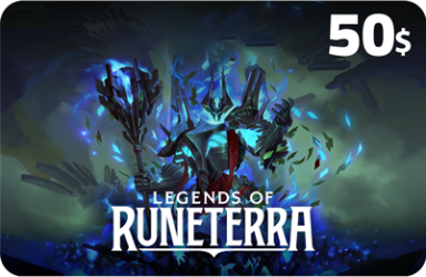 Legends of Runeterra (PC & mobile) Gift Card USD 50 - Instant Delivery in Oman
